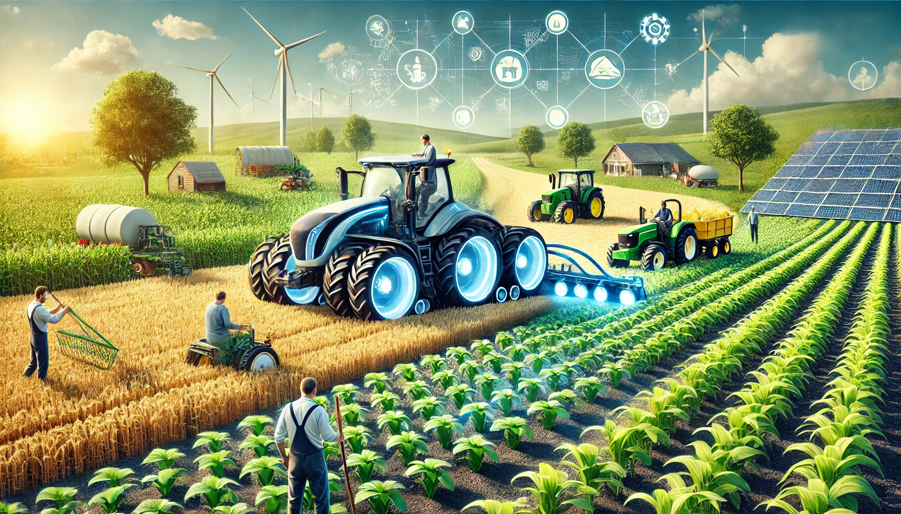 Der neue wasserstoffbetriebene Traktor aus Enns revolutioniert die Landwirtschaft mit umweltfreundlicher und kosteneffizienter Technologie, die die CO2-Emissionen reduziert.